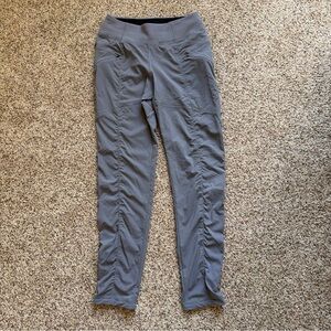 PrAna Koen Pants Womens XS Gray Pull On Lighweight Performance Hiking